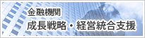 金融機関　成長戦略・経営統合支援サービス